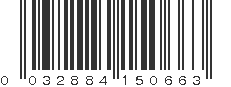 UPC 032884150663