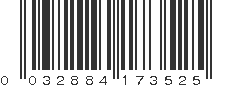 UPC 032884173525