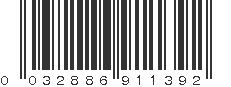 UPC 032886911392