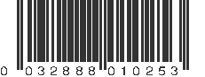 UPC 032888010253