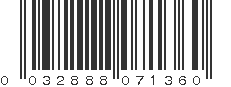 UPC 032888071360