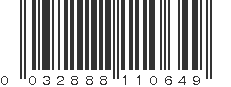 UPC 032888110649