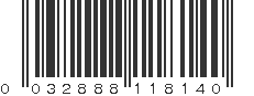 UPC 032888118140