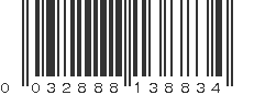 UPC 032888138834