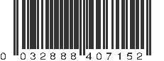 UPC 032888407152