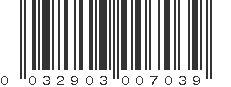 UPC 032903007039