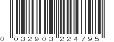 UPC 032903224795