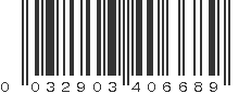 UPC 032903406689