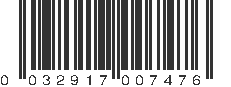 UPC 032917007476