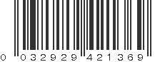 UPC 032929421369