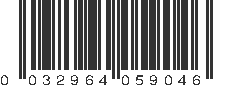 UPC 032964059046