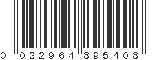 UPC 032964895408