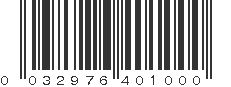 UPC 032976401000