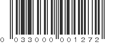 UPC 033000001272