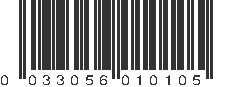 UPC 033056010105