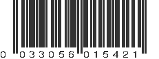 UPC 033056015421