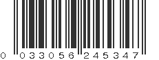 UPC 033056245347