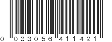 UPC 033056411421