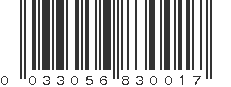 UPC 033056830017