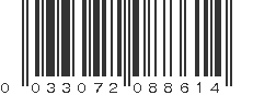 UPC 033072088614