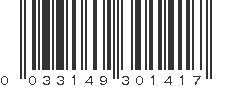 UPC 033149301417