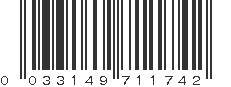 UPC 033149711742