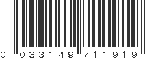 UPC 033149711919