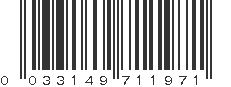 UPC 033149711971