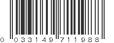 UPC 033149711988