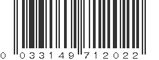 UPC 033149712022