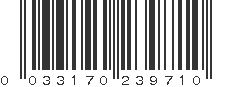 UPC 033170239710