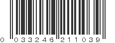 UPC 033246211039