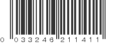 UPC 033246211411