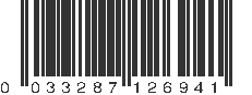 UPC 033287126941