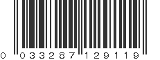 UPC 033287129119