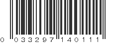 UPC 033297140111