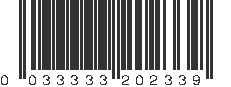 UPC 033333202339