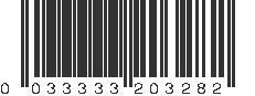 UPC 033333203282