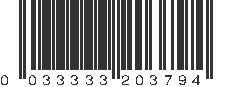 UPC 033333203794