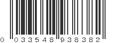 UPC 033548938382