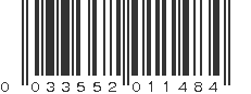 UPC 033552011484