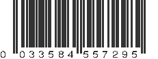 UPC 033584557295