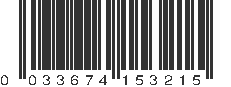 UPC 033674153215