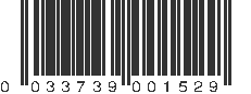 UPC 033739001529