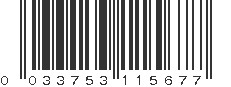 UPC 033753115677