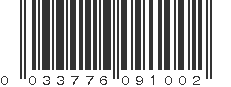 UPC 033776091002