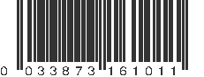 UPC 033873161011