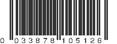 UPC 033878105126