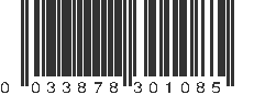 UPC 033878301085