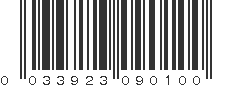 UPC 033923090100